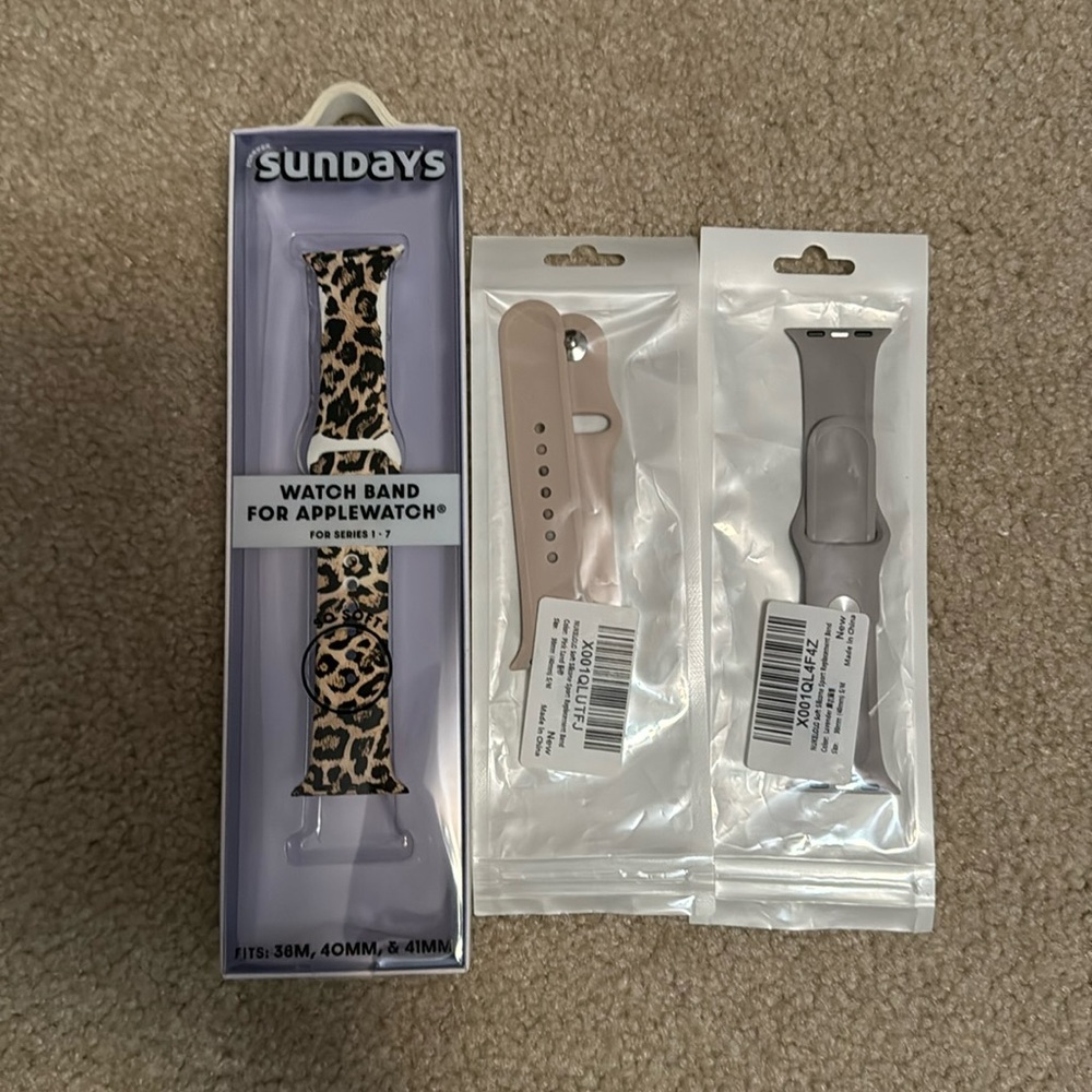 3 Apple Watch Bands